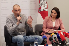 Сергей Тихановский: «Я пять лет находился в одиночной камере. Лидером оппозиции является Светлана, я ни на что не собираюсь претендовать»